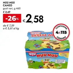 Bennet Muu muu CAMEO offerta