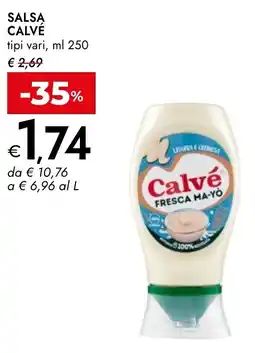 Bennet Salsa CALVÉ offerta