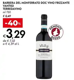 Bennet Barbera del monferrato doc vino frizzante vantigi TERREDAVINO offerta