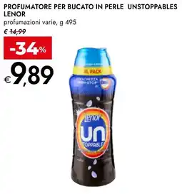 Bennet Profumatore per bucato in perle unstoppables LENOR offerta