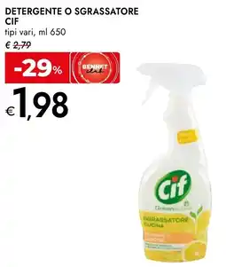 Bennet Detergente o sgrassatore CIF offerta