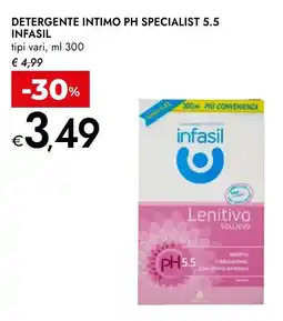 Bennet Detergente intimo ph specialist 5.5 INFASIL offerta