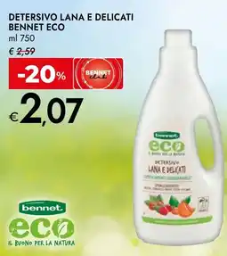 Bennet Detersivo lana e delicati BENNET ECO offerta