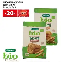 Bennet Biscotti biologici BENNET BIO offerta