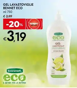 Bennet Gel lavastoviglie BENNET ECO offerta