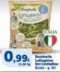 Sigma Bonduelle lattughino del contadino busta - offerta
