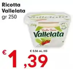 Despar Ricotta Vallelata offerta