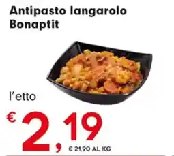 Despar Antipasto langarolo Bonaptit offerta