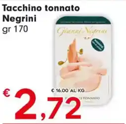 Despar Tacchino tonnato Negrini offerta