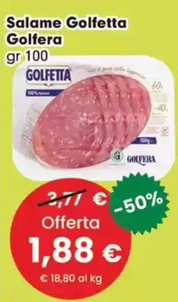 Despar Salame Golfetta Golfera offerta