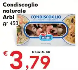 Despar Condiscoglio naturale Arbi offerta