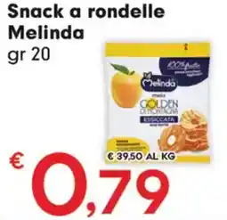 Despar Snack a rondelle Melinda offerta