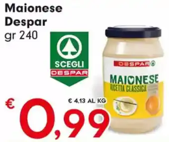 Despar Maionese Despar offerta