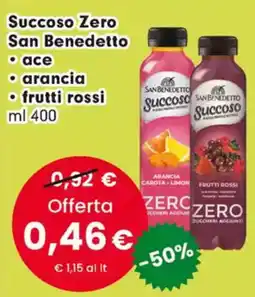 Despar Succoso Zero San Benedetto offerta