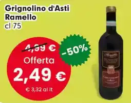 Despar Grignolino d'Asti Ramello offerta
