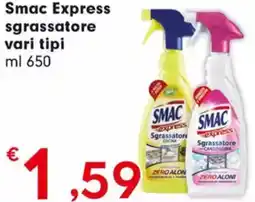 Despar Smac Express sgrassatore vari tipi offerta