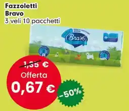 Despar Fazzoletti Bravo offerta