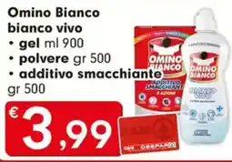 Despar Omino Bianco bianco vivo gel-polvere- additivo smacchiante offerta