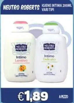 Opportunity Shop Neutro roberts igiene intima offerta