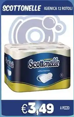 Opportunity Shop Scottonelle igienica 12 rotoli offerta