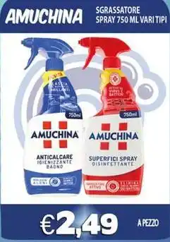 Opportunity Shop Amuchina sgrassatore spray offerta