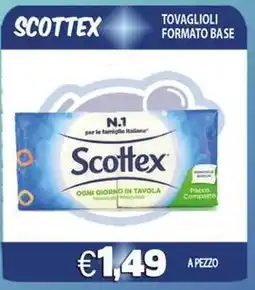 Opportunity Shop Scottex tovaglioli formato base offerta