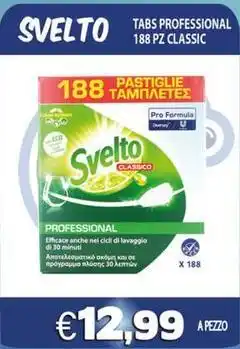 Opportunity Shop Svelto tabs professional offerta