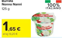 Carrefour Burrata Nonno Nanni offerta