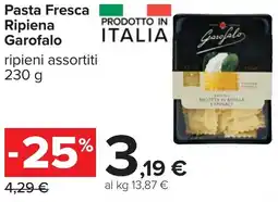 Carrefour Pasta Fresca Ripiena Garofalo offerta