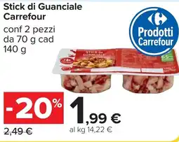 Carrefour Stick di Guanciale Carrefour offerta