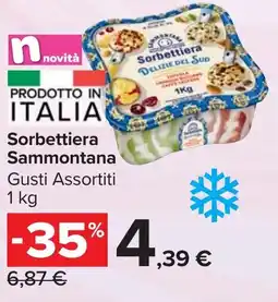 Carrefour Market Sorbettiera Sammontana offerta