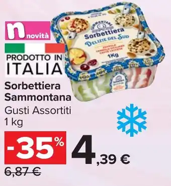 Carrefour Market Sorbettiera Sammontana offerta