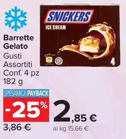 Carrefour Market Barrette Gelato offerta
