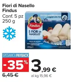 Carrefour Market Fiori di Nasello Findus offerta