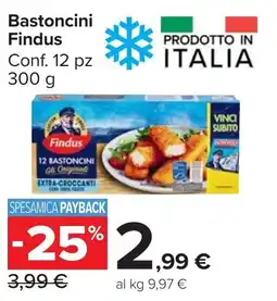 Carrefour Market Bastoncini Findus offerta