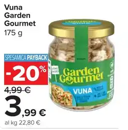 Carrefour Market Vuna Garden Gourmet offerta