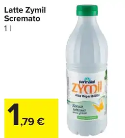 Carrefour Market Latte Zymil Scremato offerta