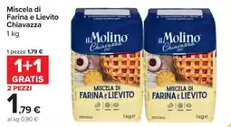 Carrefour Market Miscela di Farina e Lievito Chiavazza offerta