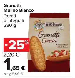 Carrefour Market Granetti Mulino Bianco offerta