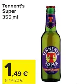 Carrefour Market Tennent's Super offerta