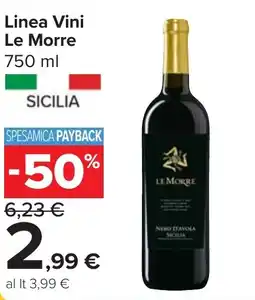 Carrefour Market Linea Vini Le Morre offerta