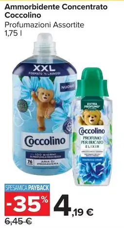 Carrefour Market Ammorbidente Concentrato Coccolino offerta
