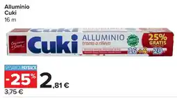 Carrefour Market Alluminio Cuki offerta