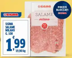 Sigma Sigma salame milano offerta