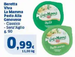 Sigma Beretta viva la mamma pesto alla genovese - classico - senz'aglio offerta