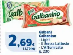 Sigma Galbani galbanino - light -ii senza lattosio l'affumicato offerta