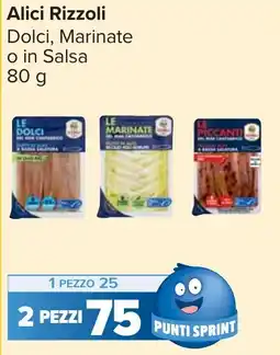 Carrefour Market Alici Rizzoli offerta