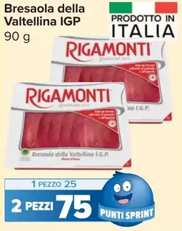 Carrefour Market Bresaola della Valtellina IGP offerta