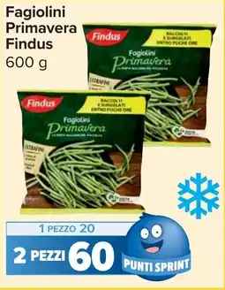 Carrefour Market Fagiolini Primavera Findus offerta