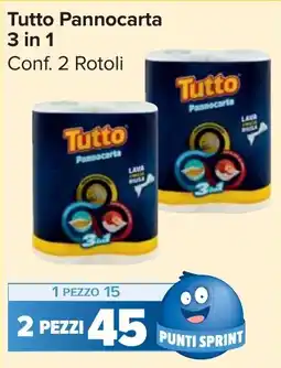 Carrefour Market Tutto Pannocarta 3 in 1 offerta